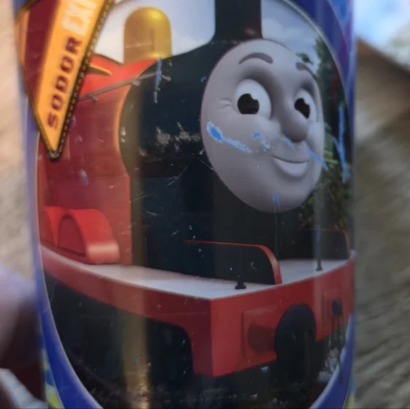 Zak! Designs Thomas the Train & Friends Kids Plate & Cup Set Dinnerware - Picture 4 of 6